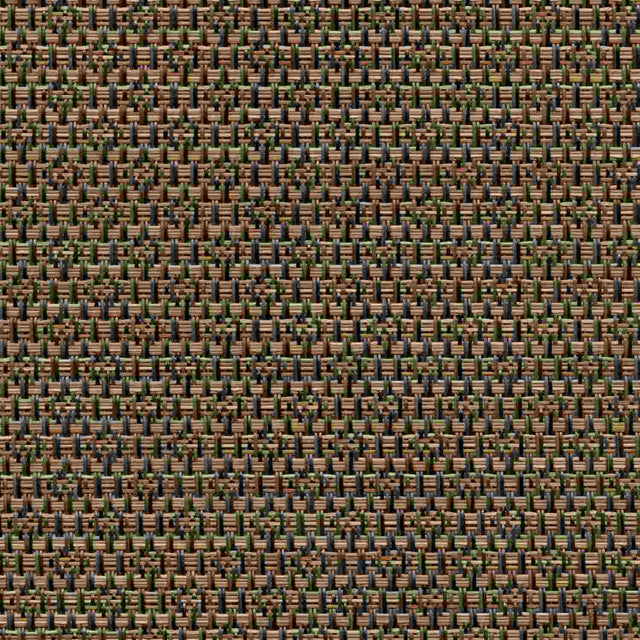 Sample of Phifertex Napa Tawny KEF 54-inch Wicker Weave Collection Sling Fabric