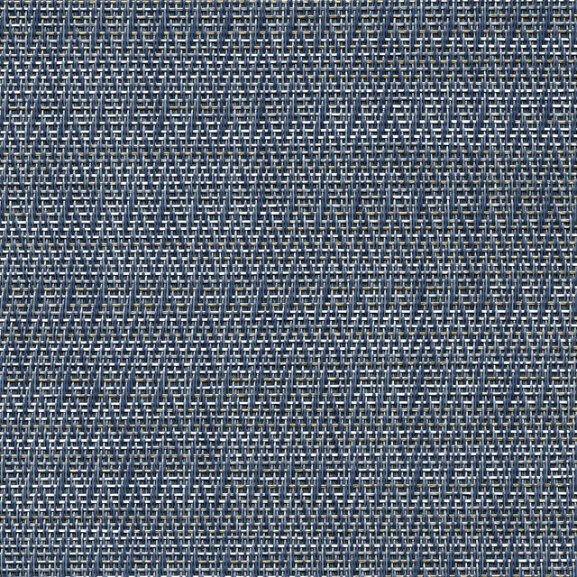 Sample of Phifertex Plus Lansing Denim LPM 42x14 54 - inch Sling Upholstery Fabric