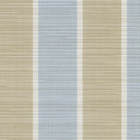 Sample of Phifertex Stripes Fiji Stripe Morning Blue LPS 42x14 54 - inch Sling Upholstery Fabric