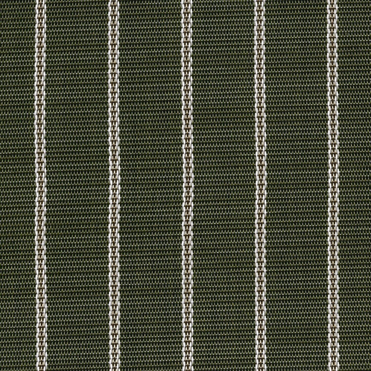 Sample of Phifertex Stripes Whisper Stripe Moss DEQ 42x14 54 - inch Sling Upholstery Fabric