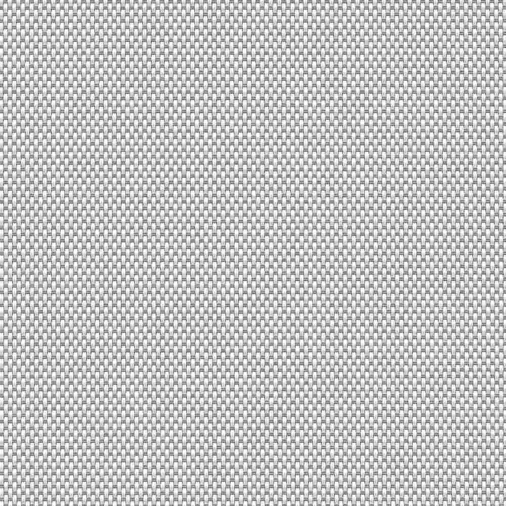 Sample of Phifertex SunTex 95 White / Grey 126-Inch Screen / Mesh Fabric