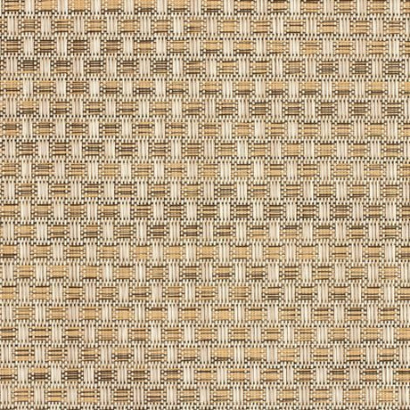 Sample of Phifertex Veranda Nutmeg EM9 54-inch Wicker Weave Collection Sling Fabric