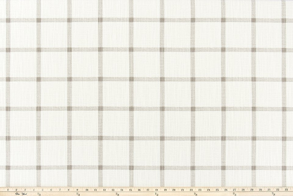 Premier Prints Aaron Ecru Slub Canvas Modern Farmhouse Collection Multipurpose Fabric