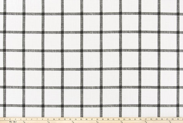 Premier Prints Aaron Ink Slub Canvas Modern Farmhouse Collection Multipurpose Fabric