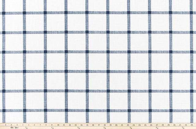 Premier Prints Aaron Italian Denim Slub Canvas Modern Farmhouse Collection Multipurpose Fabric