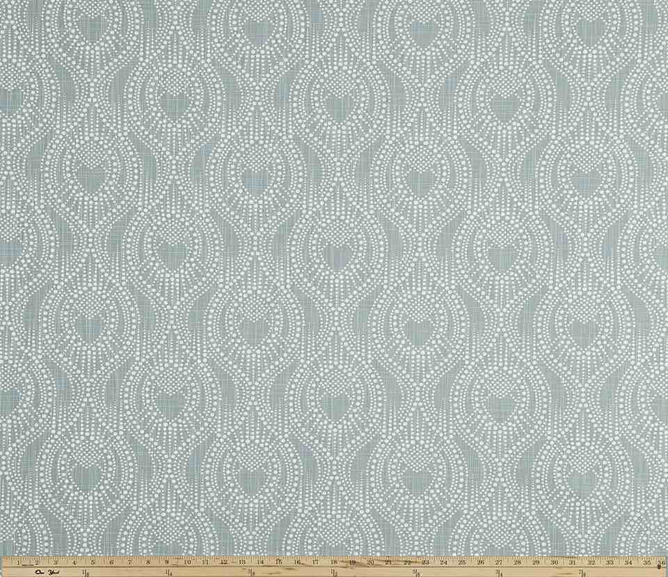 Premier Prints Alyssa Regal Blue Slub Canvas Chinoiserie Collection Multipurpose Fabric