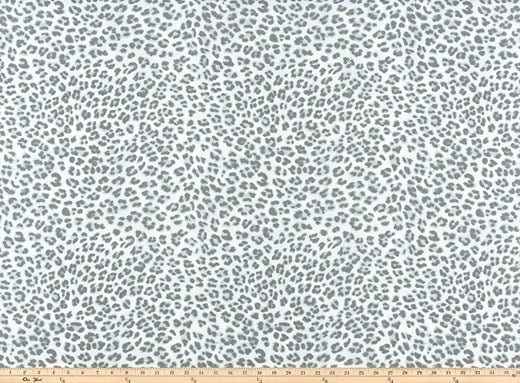 Sample of Premier Prints Amazon Belmont Blue Upholstery Fabric