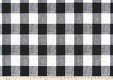 Premier Prints Anderson Black Slub Canvas Modern Farmhouse Collection Multipurpose Fabric