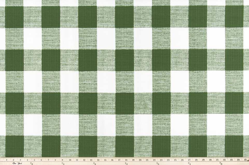 Sample of Premier Prints Anderson Herb / Luxe Polyester Upholstery Fabric