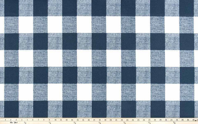Sample of Premier Prints Anderson Oxford Outdoor Anderson Collection Upholstery Fabric
