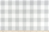 Sample of Premier Prints Anderson Sea Salt / Luxe Polyester Outdoor Anderson Collection Upholstery Fabric