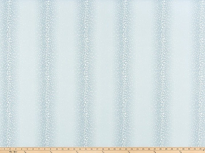 Sample of Premier Prints Antelope Belmont Blue Upholstery Fabric