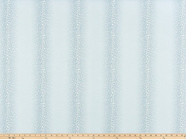 Sample of Premier Prints Antelope Belmont Blue Upholstery Fabric
