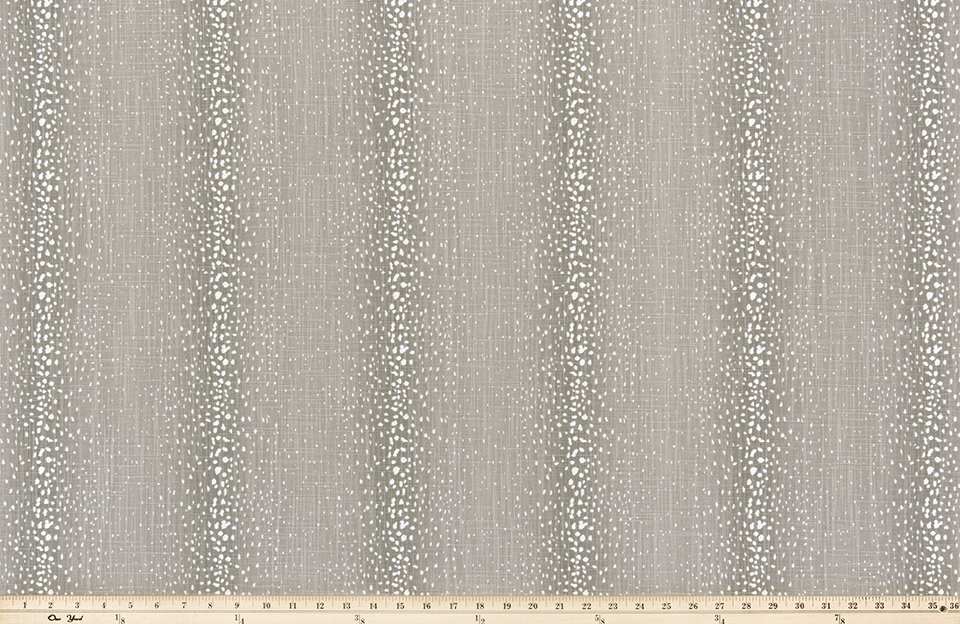 Premier Prints Antelope Flint Slub Canvas The Wild Things Collection Multipurpose Fabric