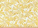 Sample of Premier Prints Aria Spice Yellow Upholstery Fabric