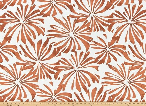 Sample of Premier Prints Aria Sunstone Upholstery Fabric