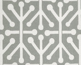 Sample of Premier Prints Aruba Gray Upholstery Fabric