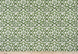 Sample of Premier Prints Athens Herb / Polyester Serene Escape Collection Upholstery Fabric