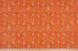 Sample of Premier Prints Atlantic Marmalade / Polyester Boardwalk Outdoor Collection Upholstery Fabric
