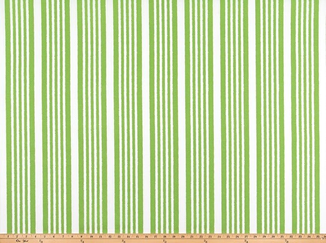 Sample of Premier Prints Bodie Courtyard Green Upholstery Fabric