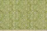 Sample of Premier Prints Borneo Greenery / Luxe Polyester Upholstery Fabric