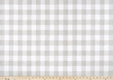 Premier Prints Buffalo Plaid French Grey Slub Canvas Premier Basics Collection Multipurpose Fabric