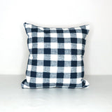 Premier Prints Buffalo Plaid Italian Denim Slub Canvas Premier Basics Collection Multipurpose Fabric