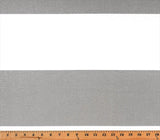 Sample of Premier Prints Cabana Grey Upholstery Fabric