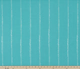 Sample of Premier Prints Carlo Ocean Upholstery Fabric