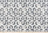 Sample of Premier Prints Celtic Sea Salt / Luxe Polyester Upholstery Fabric