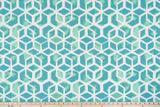 Sample of Premier Prints Celtic Surfside / Polyester Boardwalk Outdoor Collection Upholstery Fabric