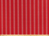 Sample of Premier Prints Cole Rojo Upholstery Fabric