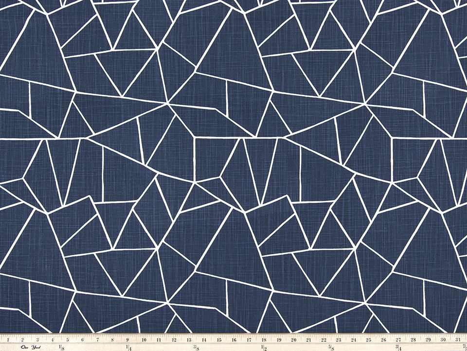 Premier Prints Cut Glass Italian Denim Slub Canvas Shibori Theory Collection Multipurpose Fabric