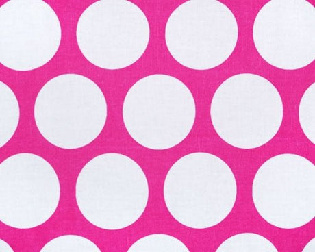 Premier Prints Dandie Candy Pink / White Premier Basics Collection Multipurpose Fabric