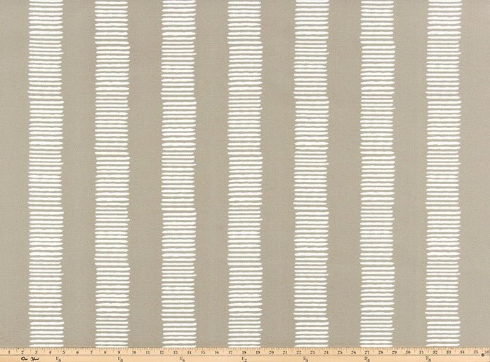 Sample of Premier Prints Dash Beech Wood Upholstery Fabric