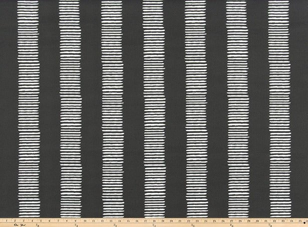 Sample of Premier Prints Dash Falcon Grey Upholstery Fabric