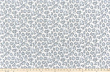 Premier Prints Dayo Mineral Blue Slub Canvas The Wild Things Collection Multipurpose Fabric