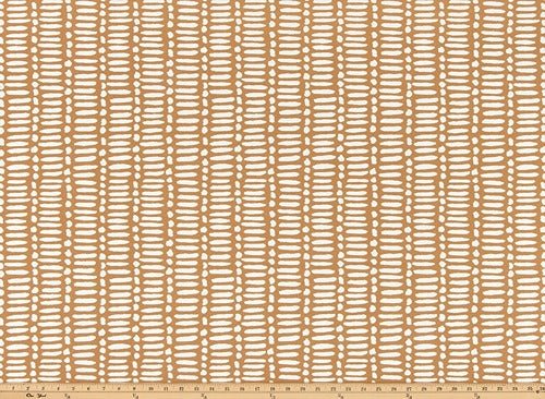Sample of Premier Prints Deja Stucco Upholstery Fabric