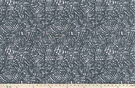 Premier Prints Diego Black Flame Slub Canvas Native Trend Collection Multipurpose Fabric