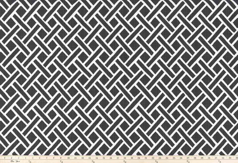 Sample of Premier Prints Eastwood Matte Luxe Polyester Garden Retreat Outdoor Collection Upholstery Fabric