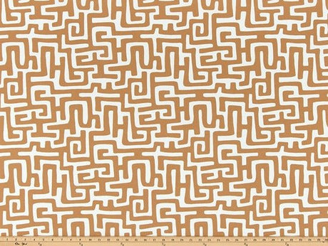 Sample of Premier Prints Enid Stucco Upholstery Fabric