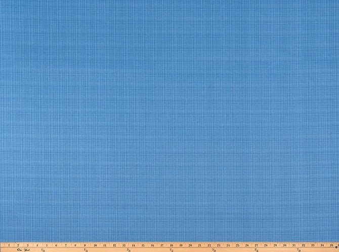Sample of Premier Prints Faulkner Courtyard Blue Upholstery Fabric