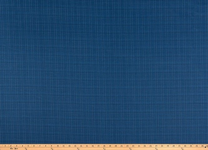 Sample of Premier Prints Faulkner Courtyard Navy Upholstery Fabric