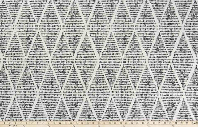 Sample of Premier Prints Foster Matte Luxe Polyester Garden Retreat Outdoor Collection Upholstery Fabric