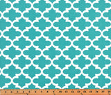 Sample of Premier Prints Fulton Ocean Upholstery Fabric