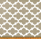 Sample of Premier Prints Fynn Grey Upholstery Fabric
