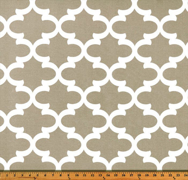 Sample of Premier Prints Fynn Grey Upholstery Fabric