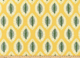 Sample of Premier Prints Hayden Spice Yellow Upholstery Fabric