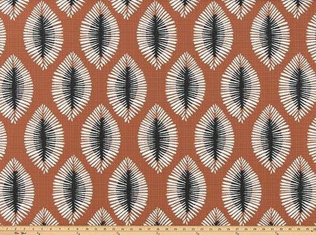 Sample of Premier Prints Hayden Sunstone Upholstery Fabric
