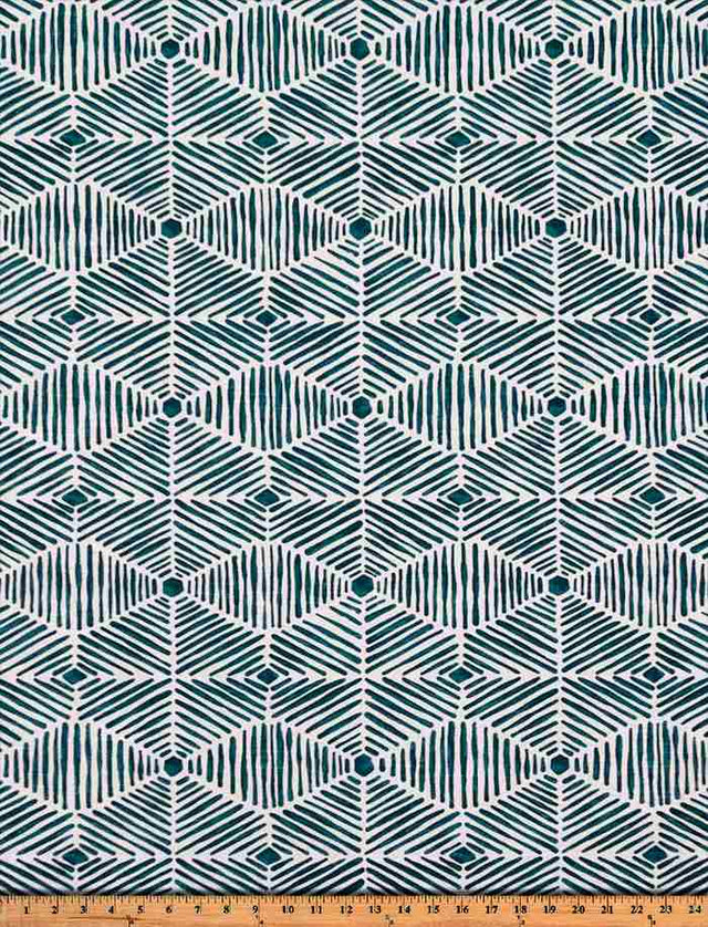 Premier Prints Heni Plantation Blue Slub Multipurpose Fabric